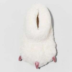 Slippers 👣CAT & JACK White Riya Claw Slippers medium 2/3